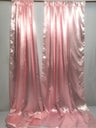Satin Backdrops Polyester Satin Fabric - Shiny, Multiple Colors, 10' Width