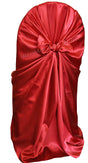 Satin Chair Cover Apple Red