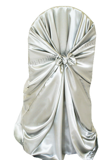Satin Chair Cover Platinum