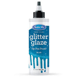 Satin Ice Blue Glitter Glaze, 10 oz.