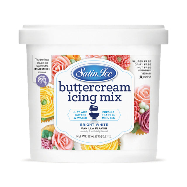 Satin Ice Buttercream Icing Mix, 2 lbs.