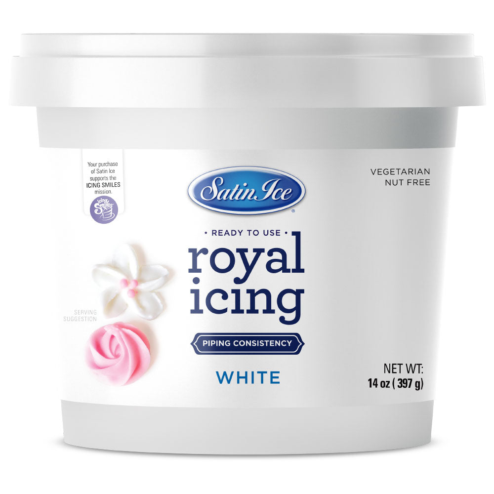 Satin Ice Ready To Use Royal Icing, 14 oz.