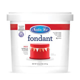Satin Ice Red Vanilla Fondant, 2 Lbs