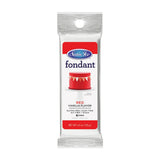 Satin Ice Red Vanilla Fondant, 4 Ounce