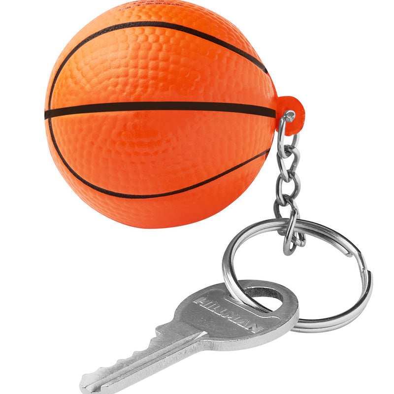 Basketball Stress Reliever Key Chain