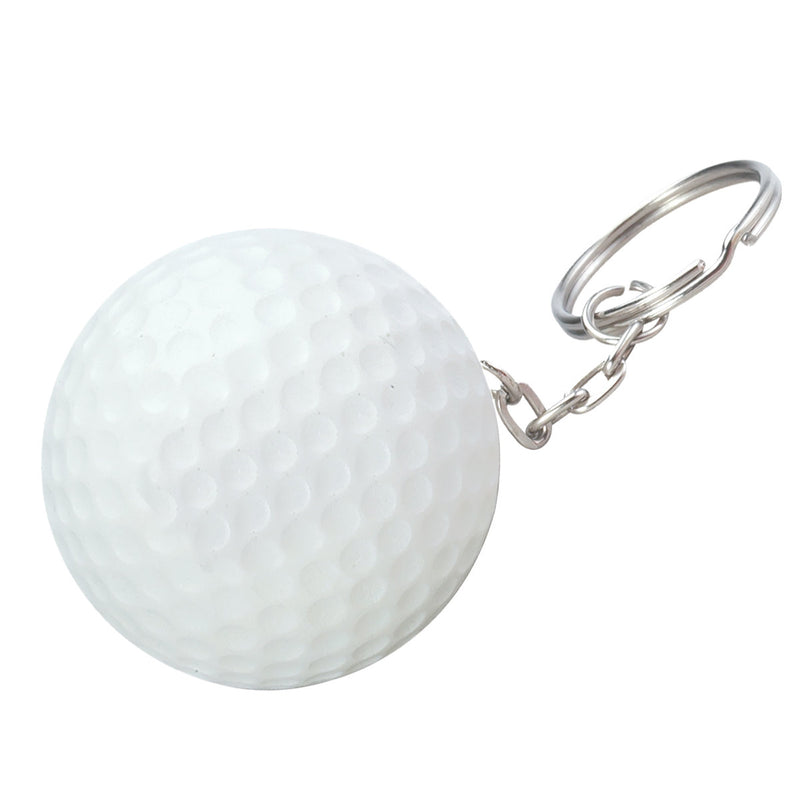 Golf Ball Stress Reliever Keychain