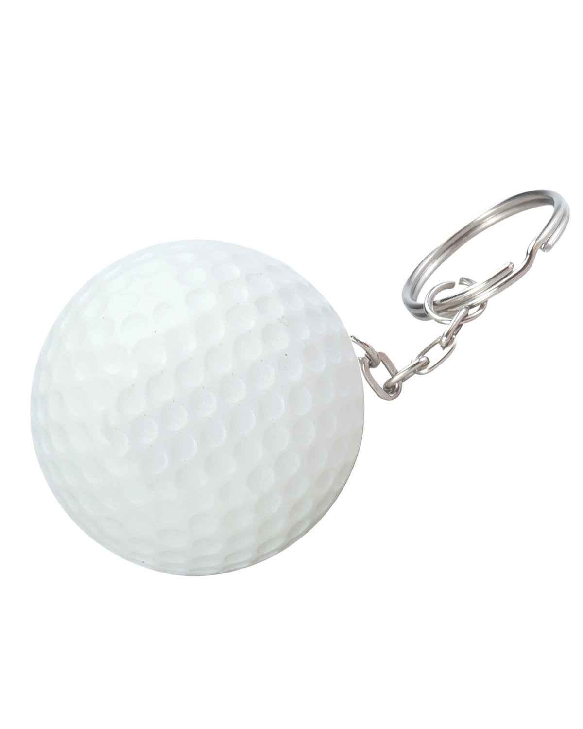 Golf Ball Stress Reliever Keychain