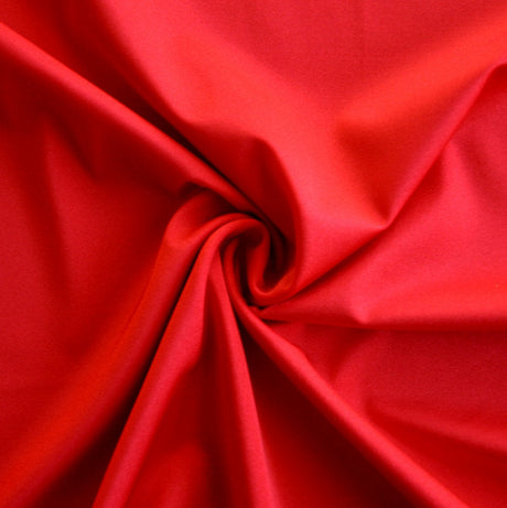 Swim Knit Nylon Spandex Tricot Scarlett Solid Dark Red