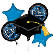 Graduation Balloon Bouquet Blue