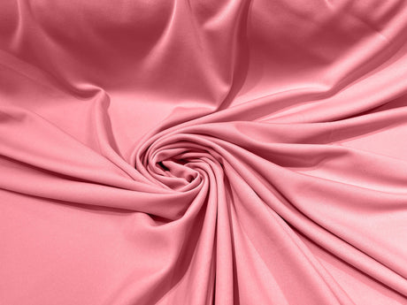 Scuba Double Knit Polyester Fabric - Solid Color, 58/60" Width, 180 GSM (1 Yard)