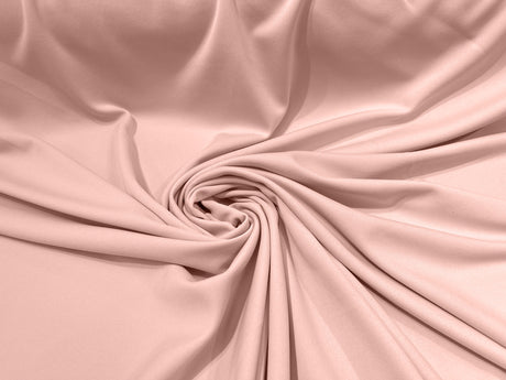 Scuba Double Knit Polyester Fabric - Solid Color, 58/60" Width, 180 GSM (1 Yard)