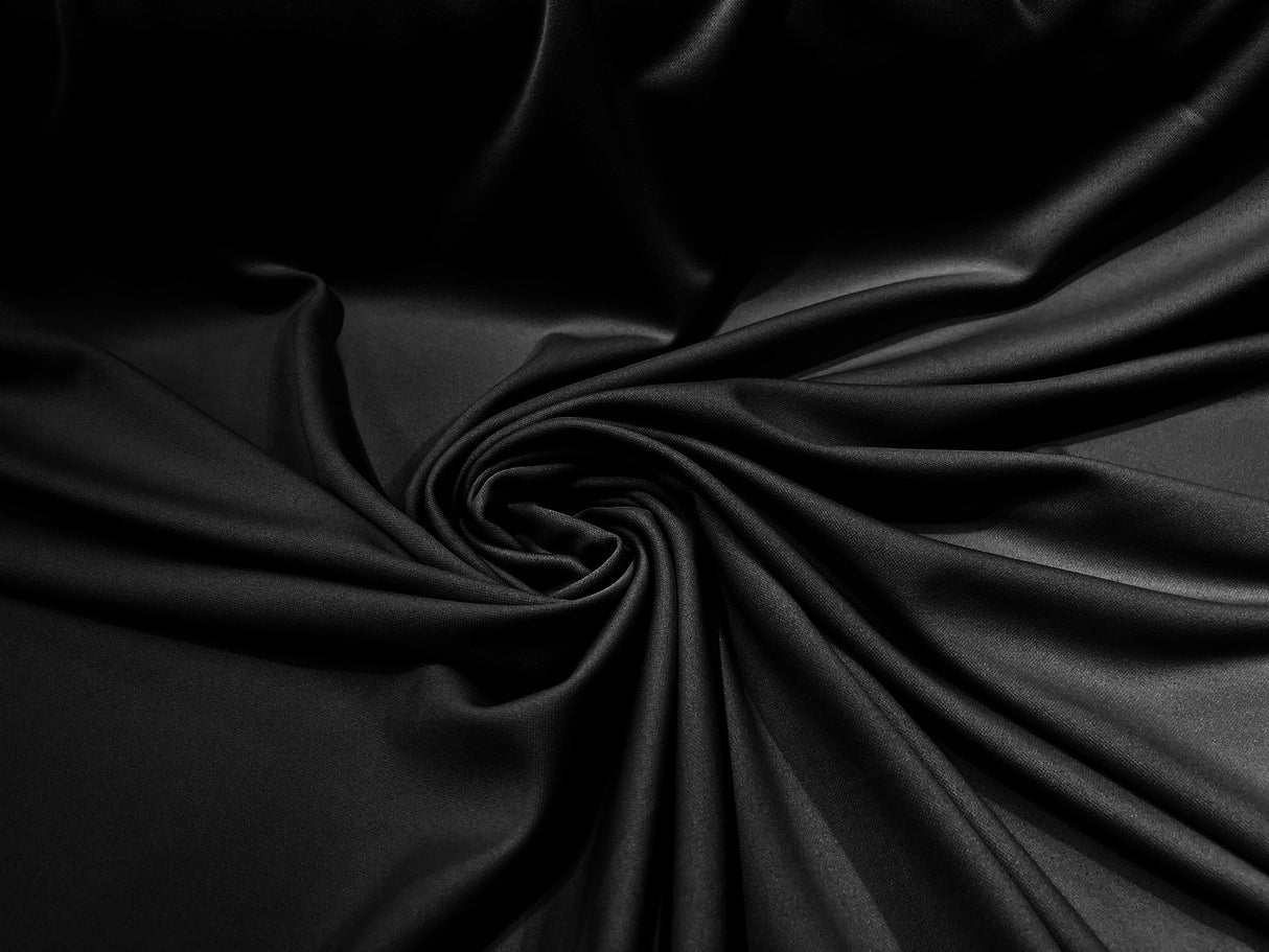 Scuba Double Knit Polyester Fabric - Solid Color, 58/60" Width, 180 GSM (1 Yard)