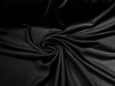 Scuba Double Knit Polyester Fabric - Solid Color, 58/60" Width, 180 GSM (1 Yard)