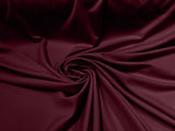 Scuba Double Knit Polyester Fabric - Solid Color, 58/60" Width, 180 GSM (1 Yard)