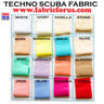 Techno Scuba Fabric - Brick, Rust, Teal, Mustard, Olive, Taupe, Magenta, Coco, Red, Royal, Camel, Navy, Wine, Hunter Green, Burgundy, Ruby, 58"/60" Width