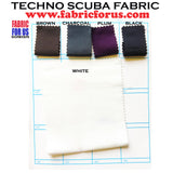 Techno Scuba Fabric - 95% Poly 5% Spandex, 16 Color Set B, 58"/60" Width (50 Yards)