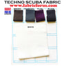 Techno Scuba Polyester Spandex Fabric - Stretch, 58"/60" Wide, 16 Color Set D