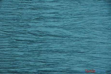 Crease Taffeta Crush Taffeta Polyester Fabric - Crushed Texture, 50/52" Width (Continuous Yards Or By Bolt)