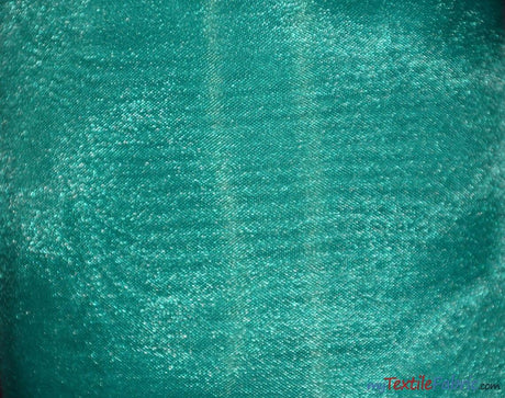 Crystal Organza Polyester Fabric - Sparkle Sheer, 58/60" Width, Yards & Bolts (1 Yard)