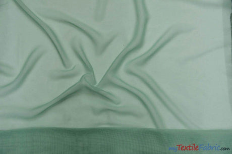 Polyester Chiffon Fabric - Super Soft, Flowy, Sheer, 58/60" Width, 100% Polyester (By The Continuous Yards & Bolts)