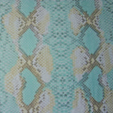 Swim Knit Nylon Lycra Seafoam Python UV Treated
