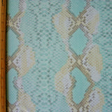 Swim Knit Nylon Lycra Seafoam Python UV Treated
