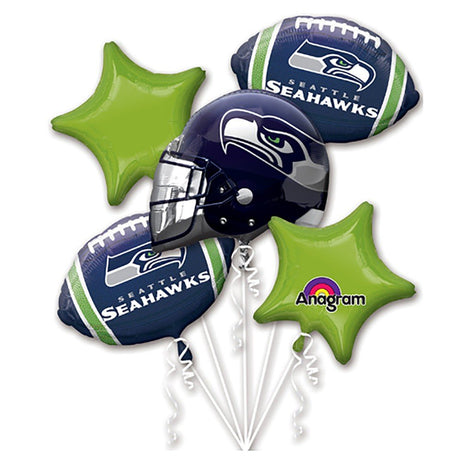 Balloon Bouquet Seattle Seahawks