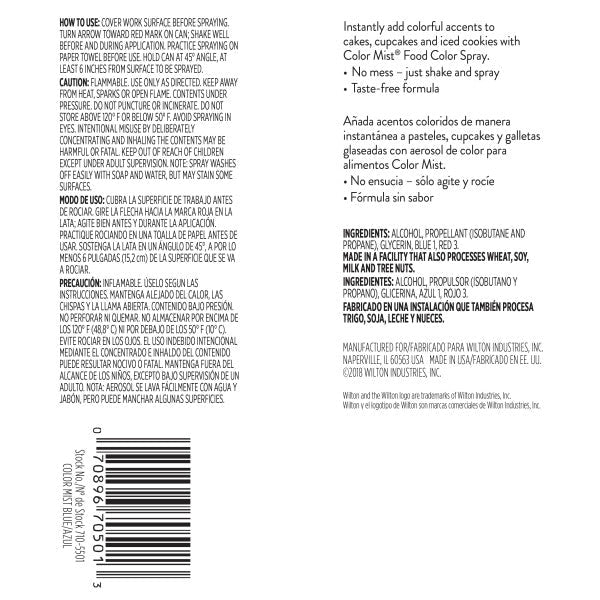 Wilton Blue Color Mist Food Color Spray – 1.5 oz.