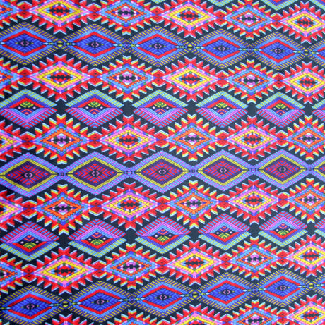 Swim Knit Nylon Lycra Sedona Tribal Print