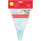 Wilton All-in-One Disposable Decorating Bags with Star and Drop Flower Tips – 3 Count