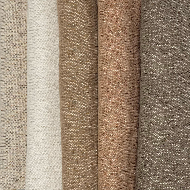 Textured Upholstery Fabric by the Yard - Selma Multi Tonal Plain