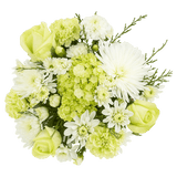 Christmas Snowflakes Flower Bouquets Fresh Arrangement Set