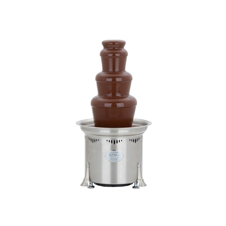 Sephra 23" Cortez Commercial Brushed Stainless Steel Chocolate Fountain