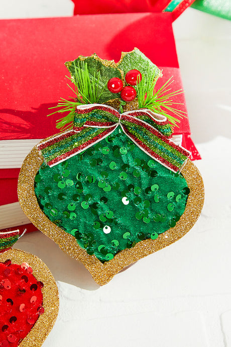 6" Sequin Onion Ornament