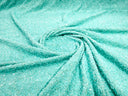 All-Over 5Mm Shiny Sequins Stretch Velvet Fabric - Sequins On Velvet, 54" Width (1 Yard)