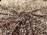 All-Over 5Mm Shiny Sequins Stretch Velvet Fabric - Sequins On Velvet, 54" Width (1 Yard)