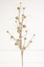34" Glitter/Sequins Wispy Ball Spray