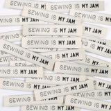 Sewing is My Jam Woven Labels 8 Pack