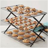 Wilton 3-Tier Collapsible Cooling Grid – Black