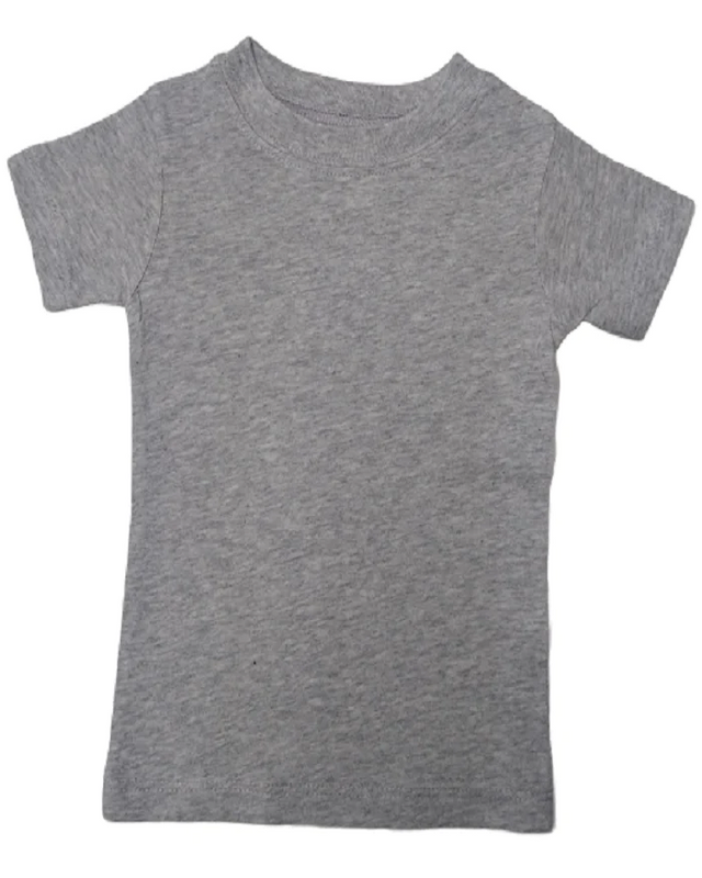 Lucky Friends 801 Toddler Cotton T-Shirt - Sport Grey, Toddler Graphic Print (6 Months - 5T)