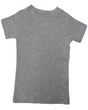 Lucky Friends 801 Toddler Cotton Fabric - Charcoal Grey, Toddler T-Shirt (6 Months-5T)