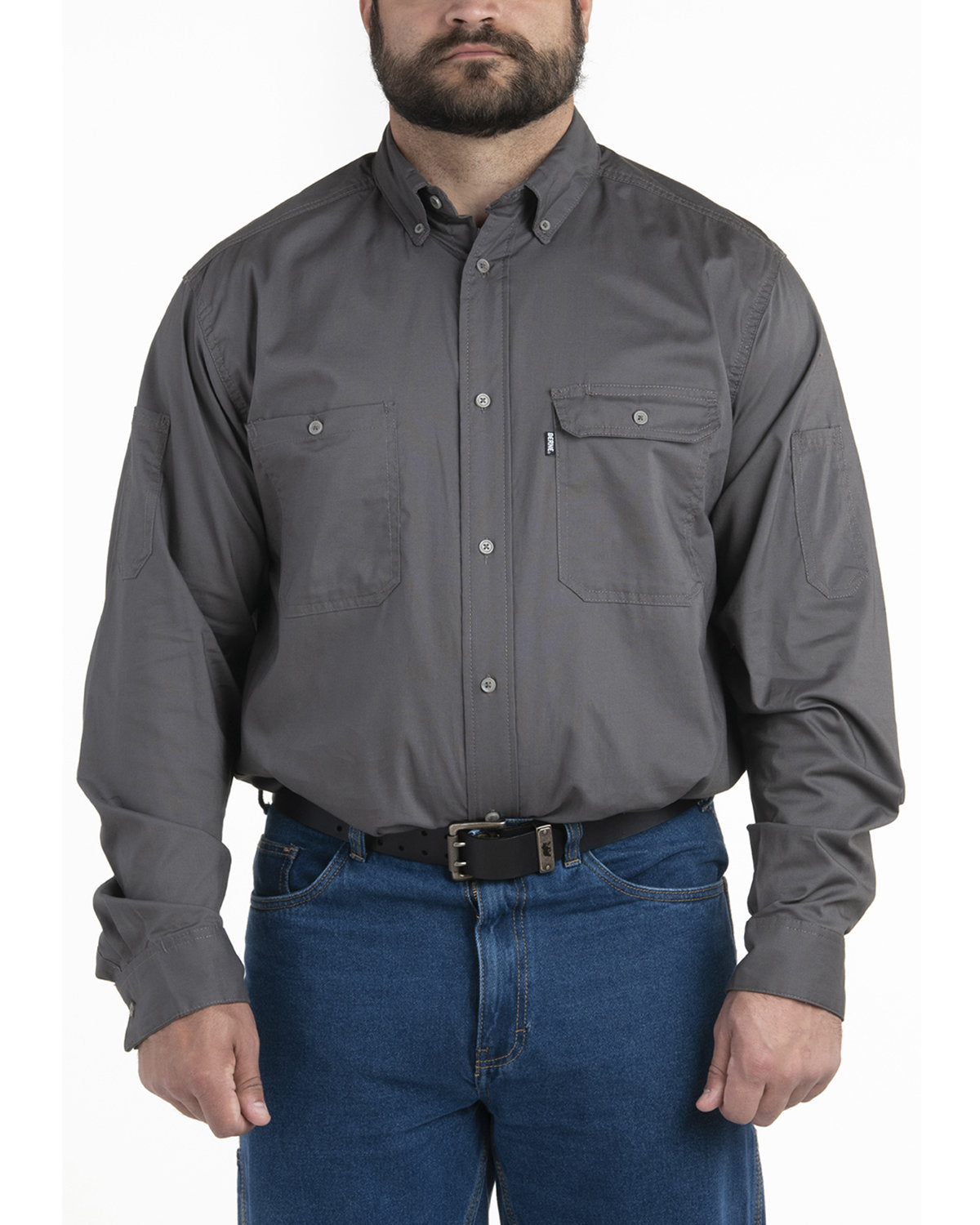 Men's Utility Lightweight Canvas Woven Shirt