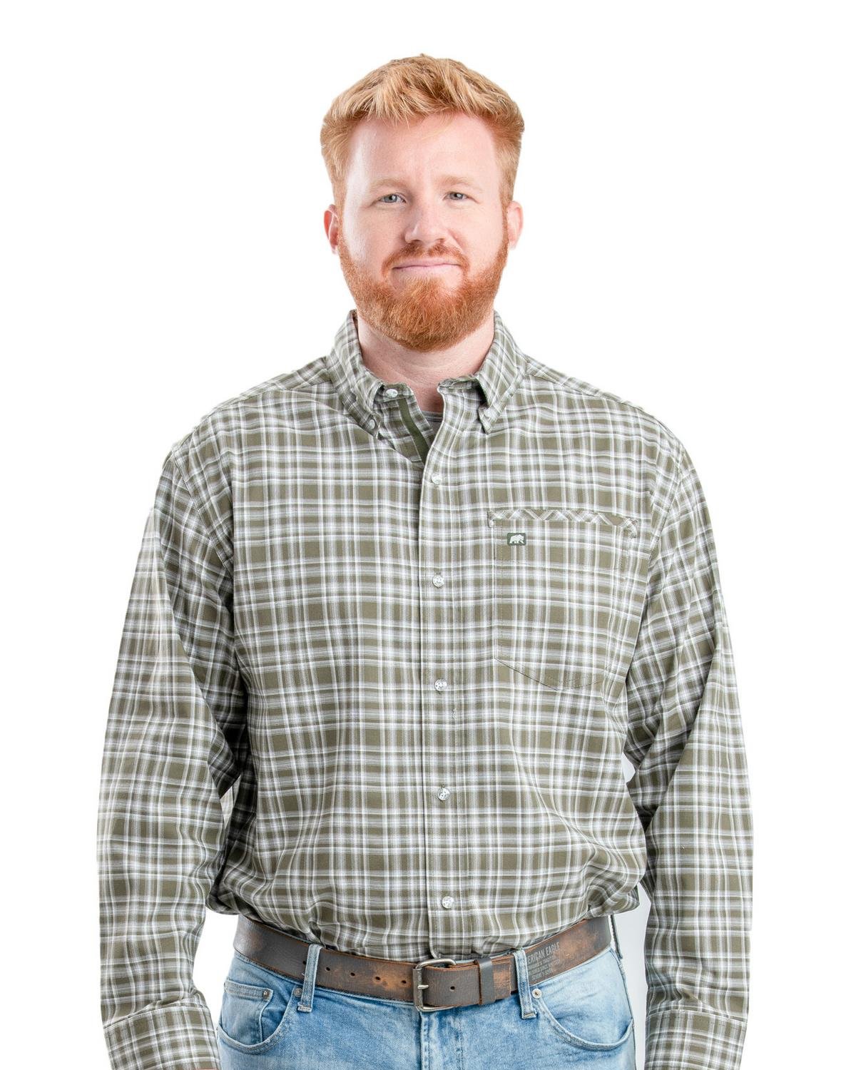 Men's Foreman Flex180 Button-Down Woven Shirt