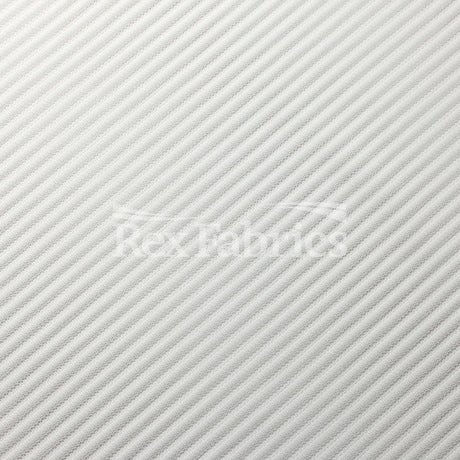 Shadow Stripe Mesh Nylon Spandex Fabric - White Shadow Stripe, 4-Way Stretch, 66-68" Width (1 Yard)