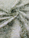 Shaggy Jacquard Faux Ostrich Eye Lash Faux Fur Fabric - 54" Wide, Multi Color (1 Yard)