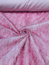 Shaggy Jacquard Faux Ostrich Eye Lash Faux Fur Fabric - 54" Wide, Multi Color (1 Yard)