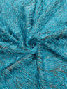 Shaggy Jacquard Faux Ostrich Eye Lash Faux Fur Fabric - 54" Wide, Multi Color (1 Yard)