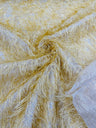 Shaggy Jacquard Faux Ostrich Eye Lash Faux Fur Fabric - 54" Wide, Multi Color (1 Yard)