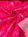 Shaggy Jacquard Faux Ostrich Eye Lash Faux Fur Fabric - 54" Wide, Multi Color (1 Yard)