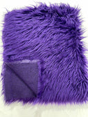 Shaggy Vegan Faux Fur Faux Fur Fabric - 58" Width, Color Options (1 Yard)
